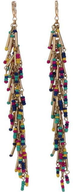 Fuchsia Beaded Dangle